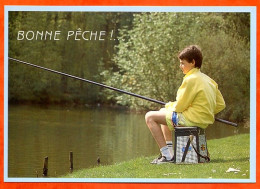 Bonne Pêche !  Enfant Peche à La Ligne  Carte Vierge TBE - Fishing