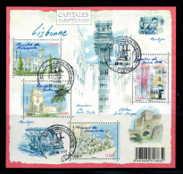 2009 N F4402 FEUILLET LISBONNE (PORTUGAL) OBLITERE CACHET ROND #234# - Used Stamps