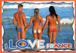 CP NU I Love France Carte Vierge TBE - Pin-Ups