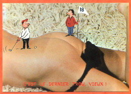 Humour Golf Dernier Trou  Photo Toyot Dessin Edit Lyna Carte Vierge TBE - Golf