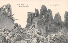 59-BAILLEUL-RUINES-N°505-H/0311 - Altri & Non Classificati