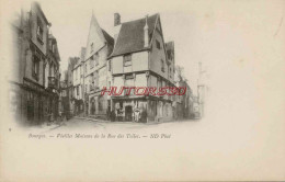 CPA BOURGES - VIEILLES MAISONS DE LA RUE DES TOILES - Bourges