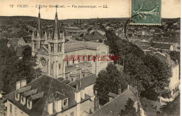 CPA VICHY - EGLISE SAINT LOUIS - VUE PANORAMIQUE - Vichy