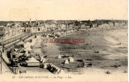 CPA LES SABLES D'OLONNE - LA PLAGE - LL - Sables D'Olonne