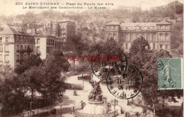 CPA SAINT ETIENNE - PLACE DU PALAIS DES ARTS - Saint Etienne