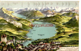 CPA THUN - SUISSE - PANORAMA - Other & Unclassified