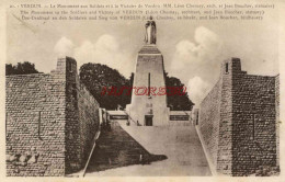 CPA VERDUN - LE MONUMENT AUS SOLDATS - Verdun