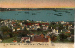 CPA GOLFE JUAN - VUE SUR LA RADE - Juan-les-Pins