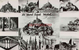 CPSM LE MONT SAINT MICHEL - MULTI VUES - Le Mont Saint Michel