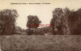 CPA ERMENONVILLE - PARC DU CHATEAU - LA CASCADE - Ermenonville