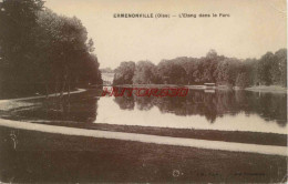 CPA ERMENONVILLE - L'ETANG DANS LE PARC - Ermenonville