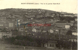 CPA SAINT ETIENNE - VUE SUR LE QUARTIER ROCH - Saint Etienne