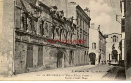 CPA LA ROCHELLE - MAISON NICOLAS VENELLE - La Rochelle