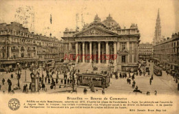 CPA BRUXELLES - BOURSE DE COMMERCE - Bauwerke, Gebäude