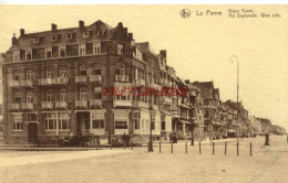 CPA LA PANNE - DIGUE OUEST - De Panne