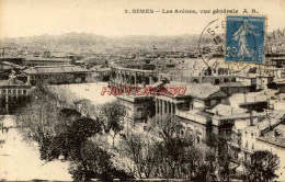 CPA NIMES - LES ARENES - VUE GENERALE - Nîmes