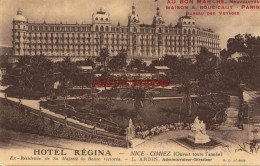 CPA NICE - CIMIEZ - HOTEL REGINA - Monuments, édifices
