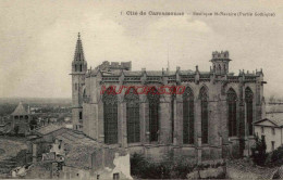 CPA CARCASSONNE - BASILIQUE ST NAZAIRE - Carcassonne