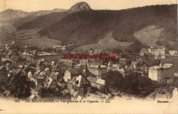 CPA LE MONT DORE - VUE GENERALE ET LE CAPUCIN - Le Mont Dore