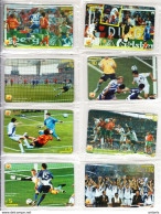 GREECE - Euro 2004/Greek National Football Team, Set Of 8 Amimex Prepaid Cards 5-10 Euro, Mint - Sport