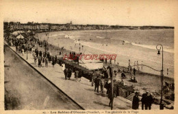 CPA LES SABLES D'OLONNE - VUE GENERALE DE LA PLAGE - Sables D'Olonne