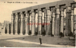 CPA LUXOR - EGYPTE - LE TEMPLE - Autres & Non Classés