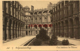 CPA SAINT GERMAIN EN LAYE - COUR INTERIEURE DU CHATEAU - St. Germain En Laye (Château)