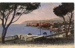 CPA SAN REMO - PANORAMA DA EST - San Remo