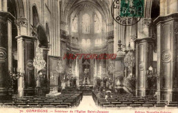 CPA COMPIEGNE - INTERIEUR DE L'EGLISE SAINT JACQUES - Compiegne