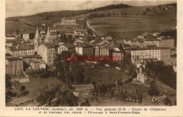 CPA LA LOUVESC - VUE GENERALE - La Louvesc