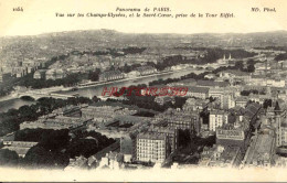 CPA PARIS - PANORAMA - Panoramic Views