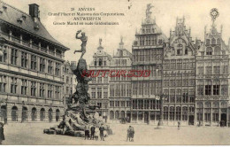 CPA ANVERS - GRAND' PLACE ET MAISONS DES CORPORATIONS - Sonstige & Ohne Zuordnung