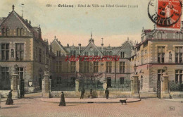 CPA ORLEANS - HOTEL DE VILLE OU HOTEL GROSLOT - Orleans