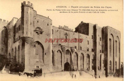 CPA AVIGNON - FACADE DU PALAIS DES PAPES - Avignon