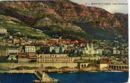 CPA MONTE CARLO - VUE GENERALE - Other & Unclassified