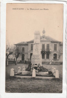 CPA :  14 X 9  - DOUVAINE  -  Le  Monument  Aux  Morts - Douvaine