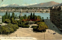 CPA GENEVE - PLACE DES ALPES - Other & Unclassified