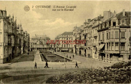 CPA OSTENDE - L'AVENUE LEOPOLD - Oostende