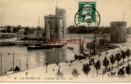 CPA LA ROCHELLE - L'ENTREE DU PORT - La Rochelle