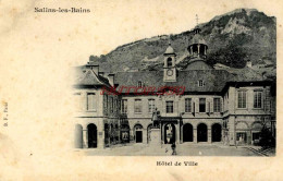 CPA SALINS LES BAINS - JURA - HOTEL DE VILLE - Other & Unclassified