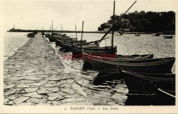 CPA SANARY SUR MER - VAR - LES JETEES - Sanary-sur-Mer