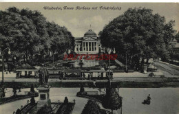 CPA WIESBADEN - NEUES KURHAUS MIT FRIEDRICHPLATZ - Wiesbaden