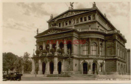 CPSM FRANKFURT - ALLEMAGNE - OPERNHAUS - Frankfurt A. Main