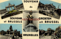 CPSM BRUXELLES - MULTI-VUES - Panoramic Views