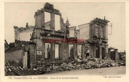 CPA GUERRE 1914-1918 - REVIGNY - SUITE D'UN BOMBARDEMENT - War 1914-18