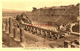 CPA ALGERIE - RUINES DE TIMGAD - LE THEATRE - Autres & Non Classés