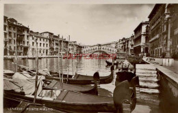 CPSM VENEZIA - PONTE RIALTO - Venezia (Venedig)