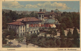 CPA LAUSANNE - SUISSE - CASINO DE MONTBENON - Autres & Non Classés