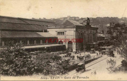 CPA LYON - GARE DE PERRACHE - Sonstige & Ohne Zuordnung