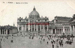 CPA ROMA - BASILICA SI S. PIETRO - Other & Unclassified
